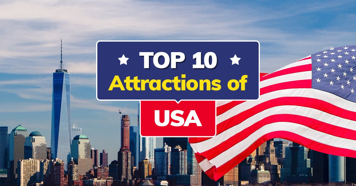 top 3 tourist attractions in usa