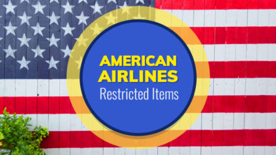 American Airlines Restricted Items
