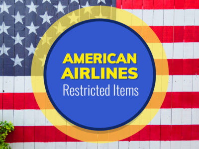 American Airlines Restricted Items