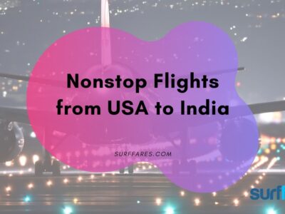 List of Nonstop Flights from USA to India