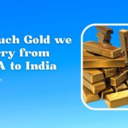 How much Gold we can carry from the USA to India